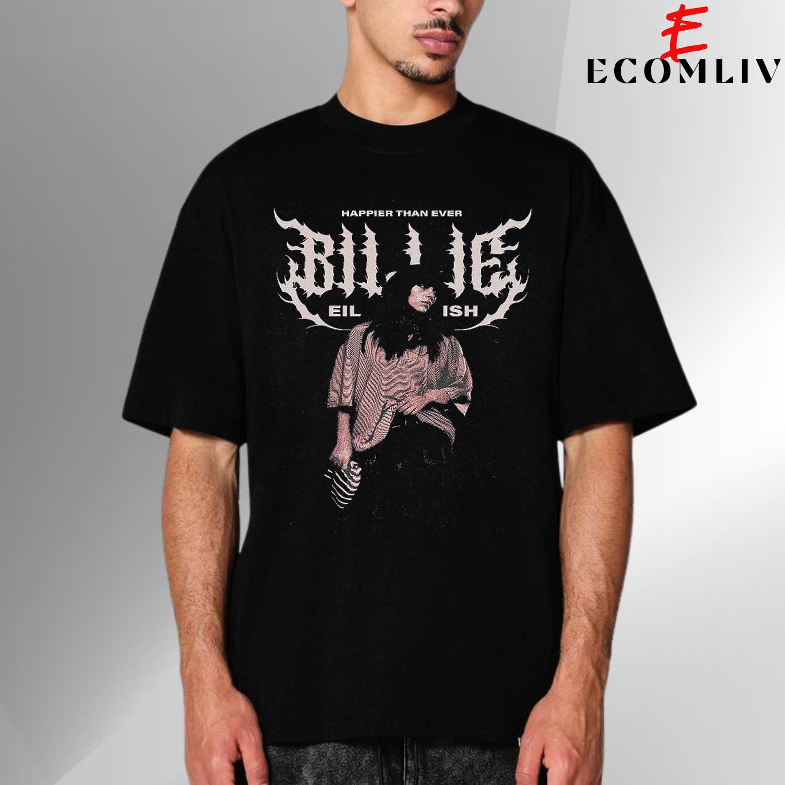 Billie Eilish Happier Than Ever T-Shirt, Album Music Shirt